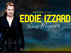Eddie Izzard Announces 'Force Majeure' 2013 UK Tour Dates