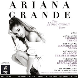 Ariana Grande Announces Uk Tour Dates For June 2015