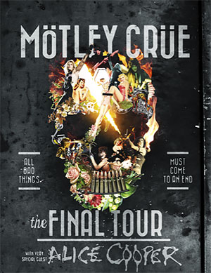 Motley Crue - 2015 UK Final Tour Poster